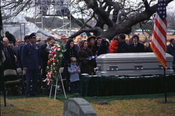 Burial Service for President Lyndon B. Johnson